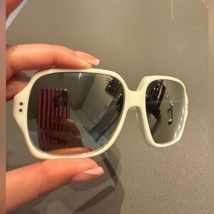Celine White Sunglasses